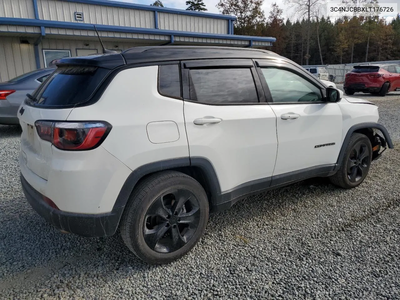 2020 Jeep Compass Latitude VIN: 3C4NJCBBXLT176726 Lot: 79712814