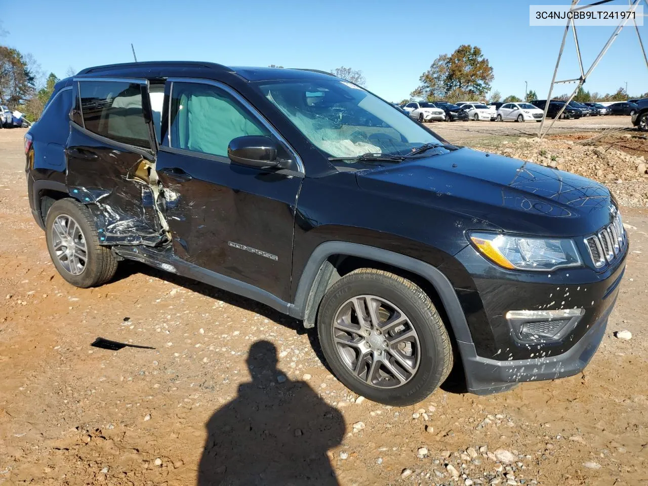 2020 Jeep Compass Latitude VIN: 3C4NJCBB9LT241971 Lot: 81045454