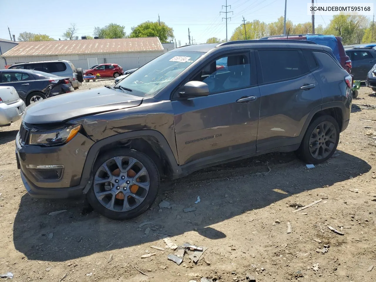 2021 Jeep Compass 80Th Edition VIN: 3C4NJDEB0MT595168 Lot: 51651104