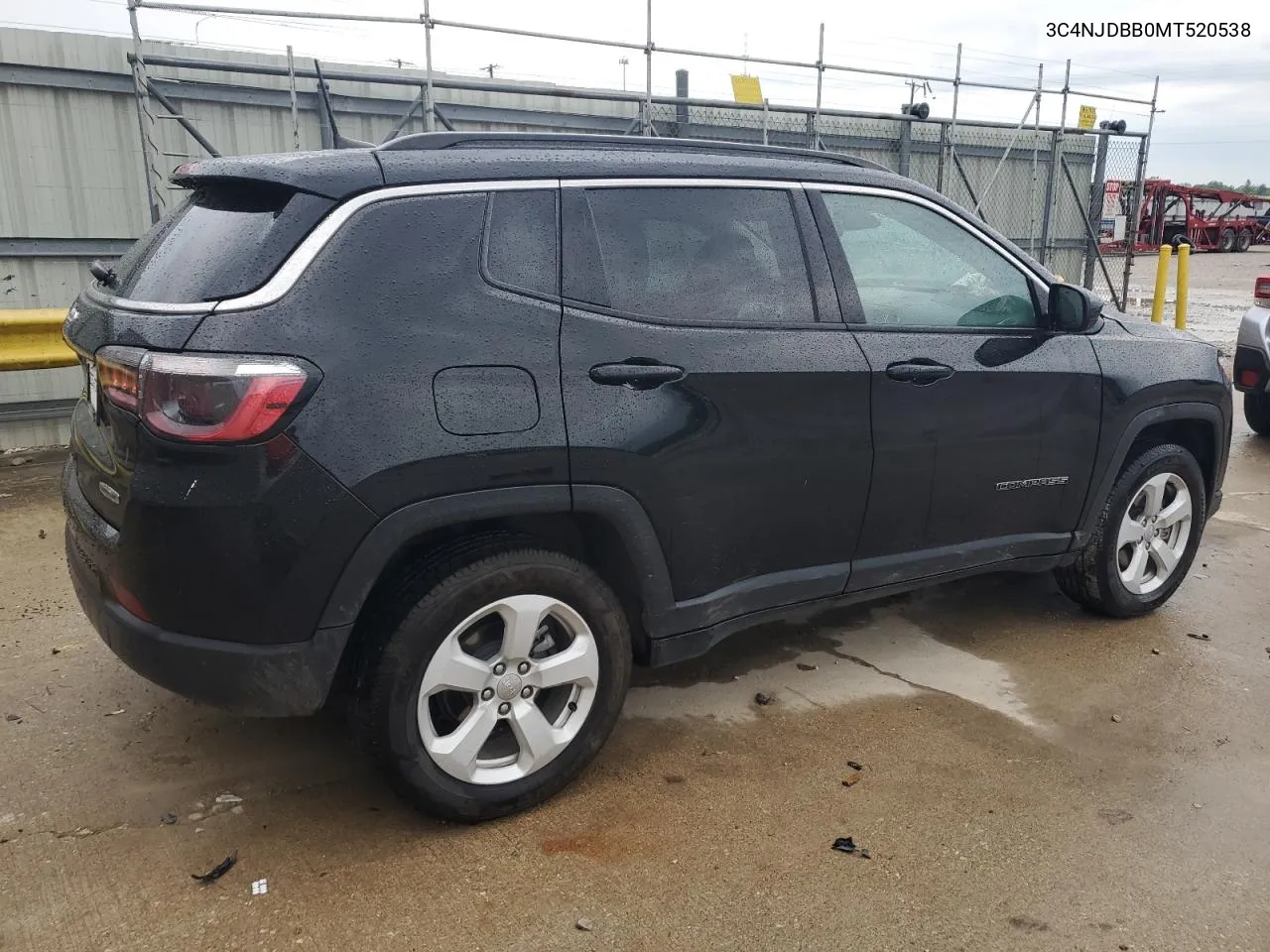 2021 Jeep Compass Latitude VIN: 3C4NJDBB0MT520538 Lot: 52732174