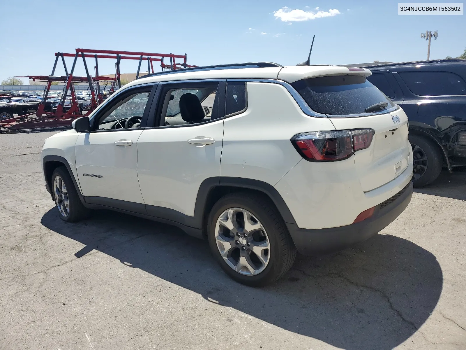 2021 Jeep Compass Limited VIN: 3C4NJCCB6MT563502 Lot: 55652534