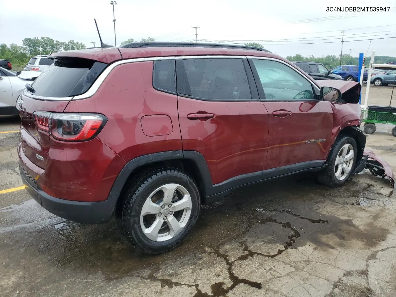 3C4NJDBB2MT539947 2021 Jeep Compass Latitude