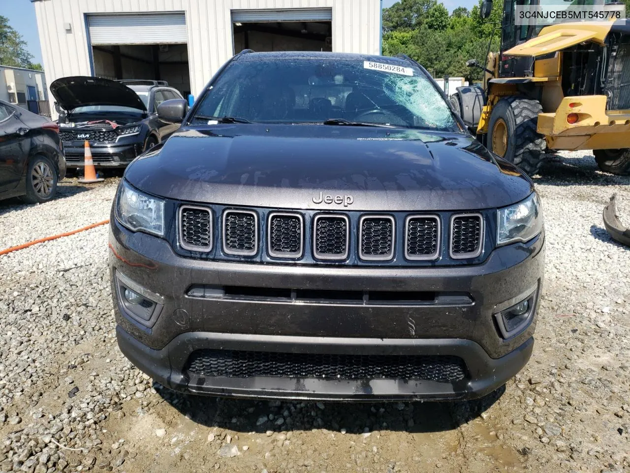 2021 Jeep Compass 80Th Edition VIN: 3C4NJCEB5MT545778 Lot: 58850284