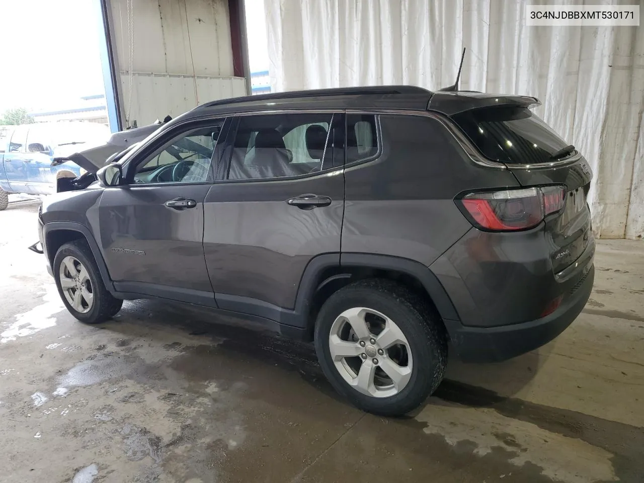 2021 Jeep Compass Latitude VIN: 3C4NJDBBXMT530171 Lot: 61864974