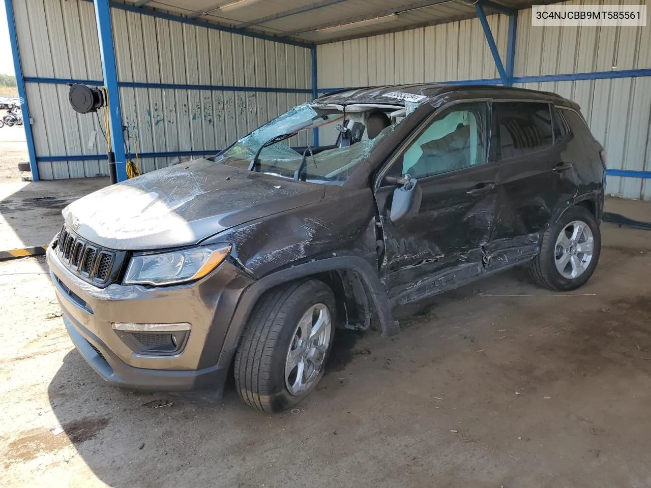 3C4NJCBB9MT585561 2021 Jeep Compass Latitude