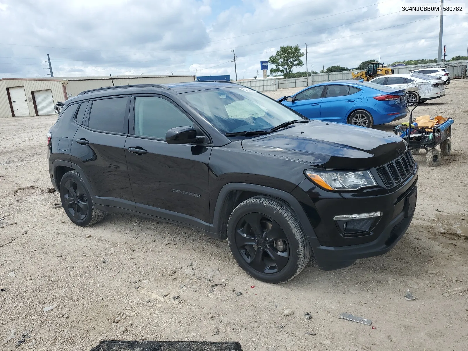 3C4NJCBB0MT580782 2021 Jeep Compass Latitude