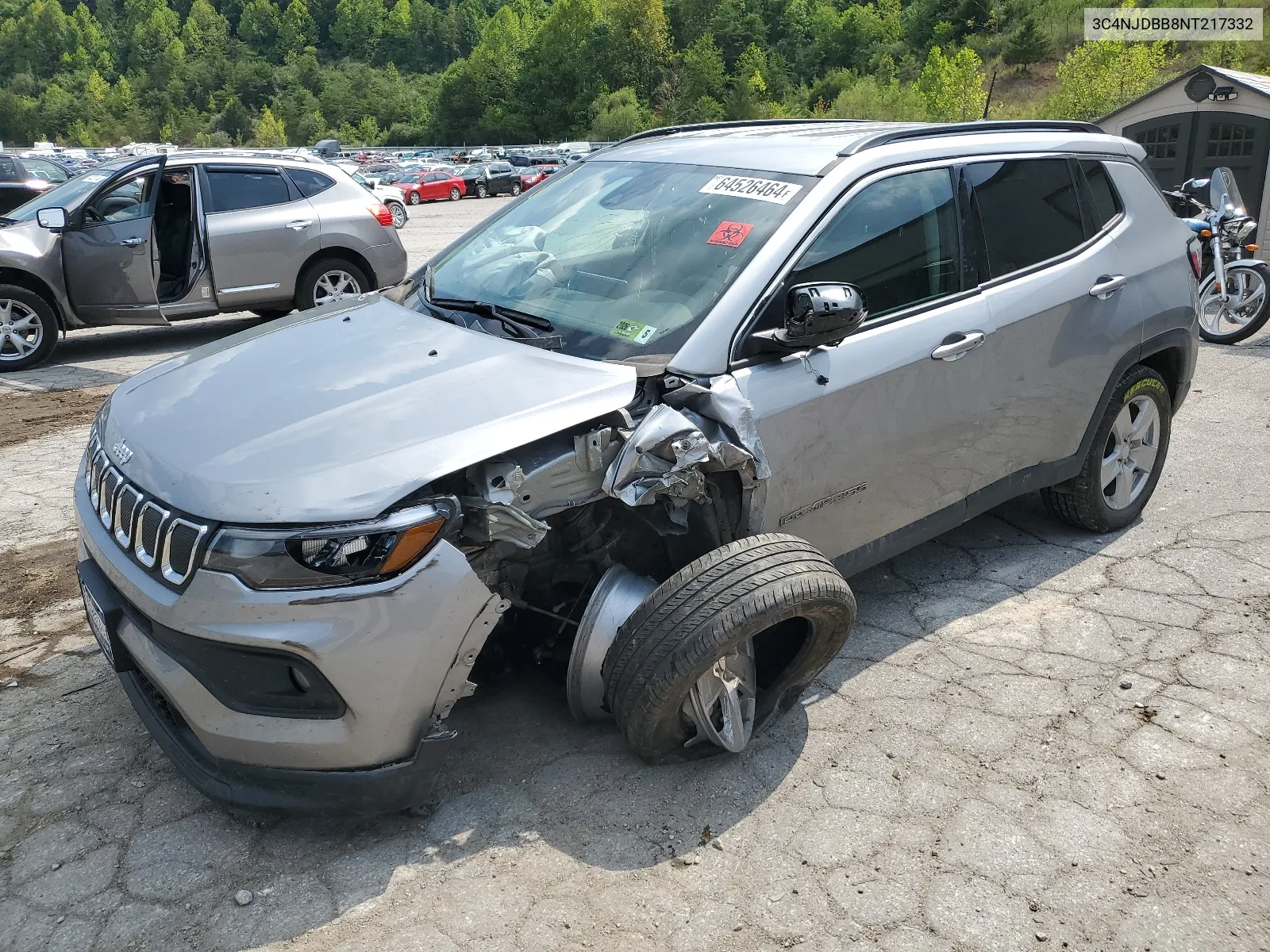 3C4NJDBB8NT217332 2021 Jeep Compass Latitude