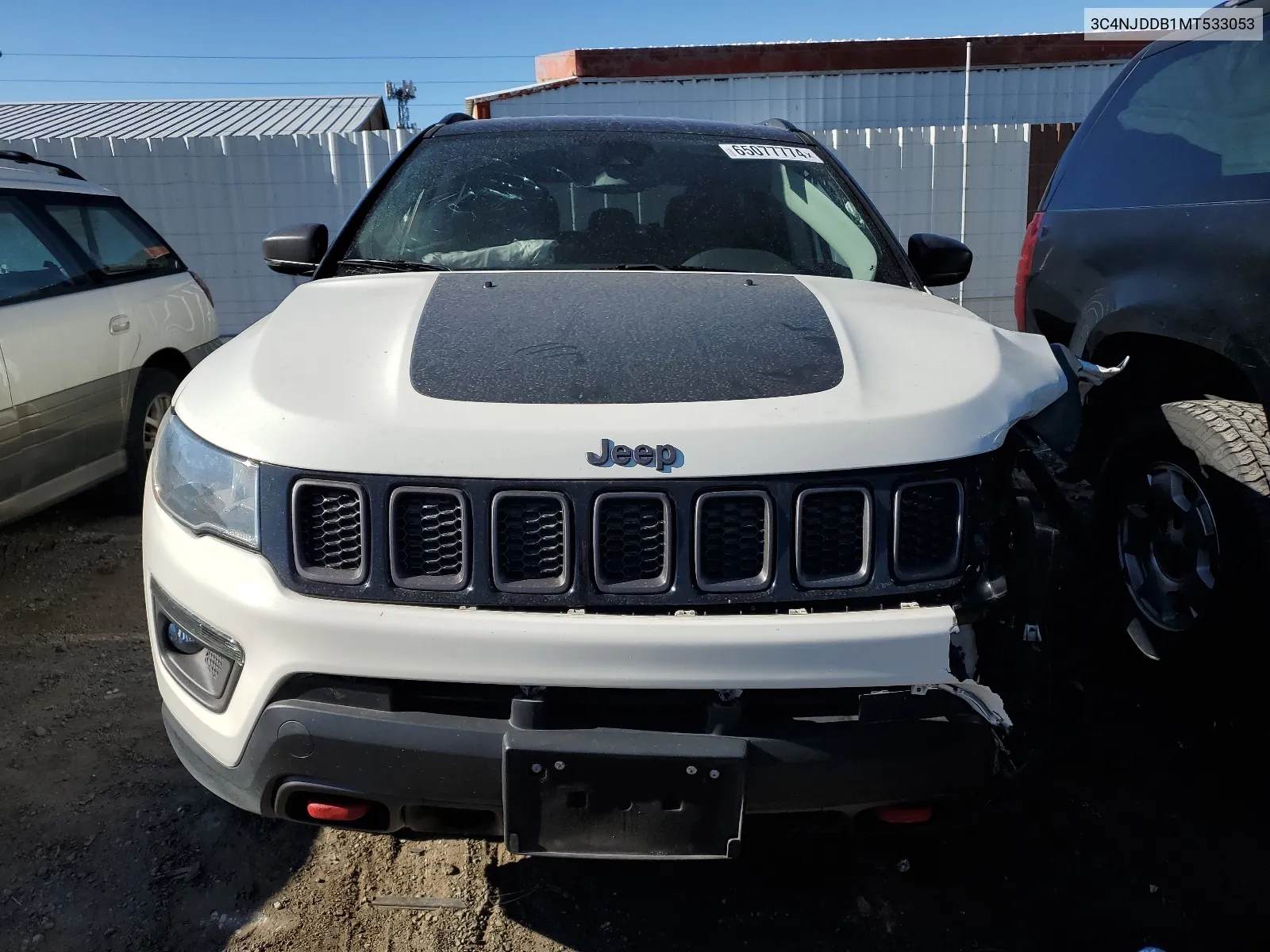 3C4NJDDB1MT533053 2021 Jeep Compass Trailhawk