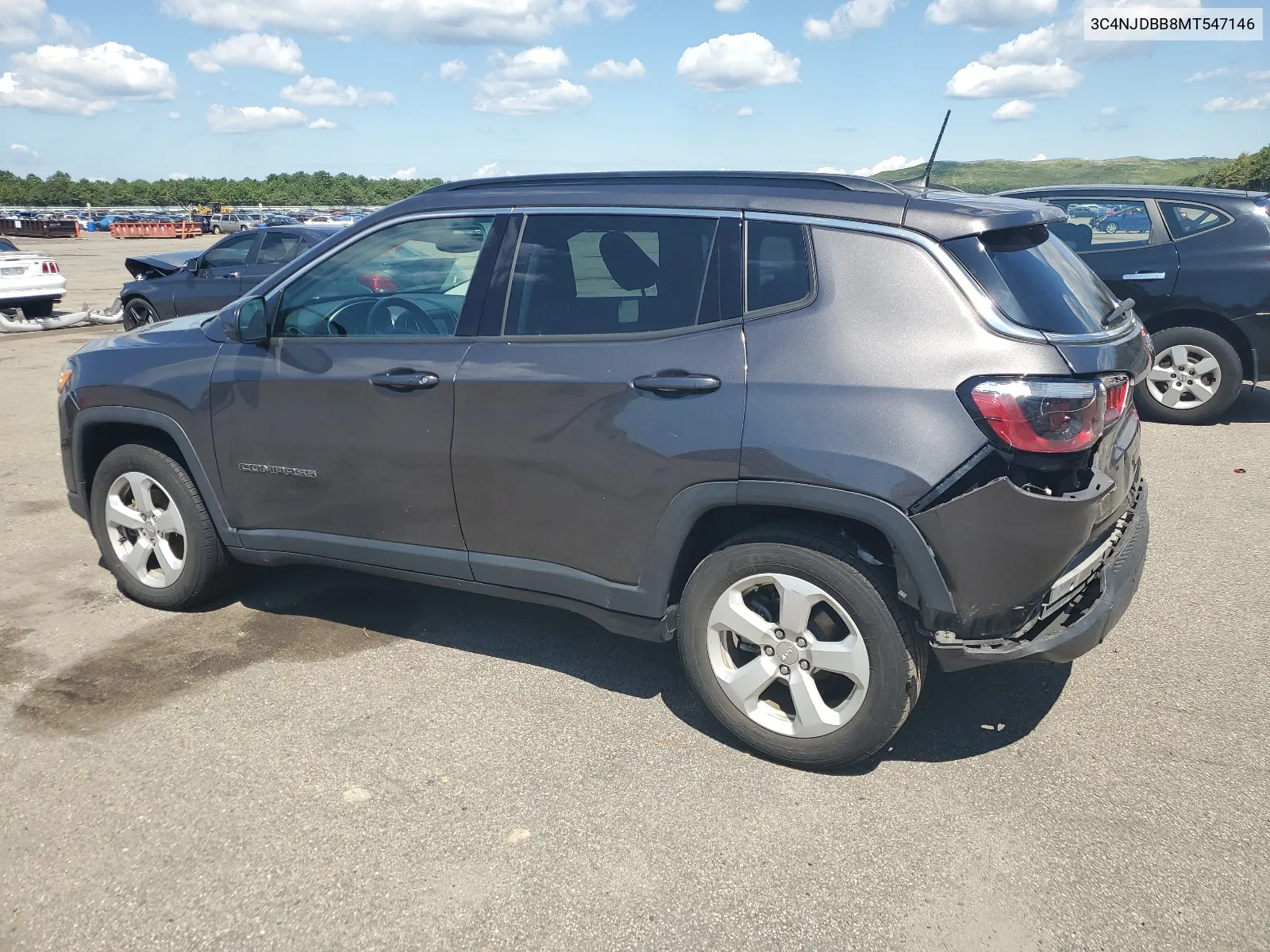 3C4NJDBB8MT547146 2021 Jeep Compass Latitude