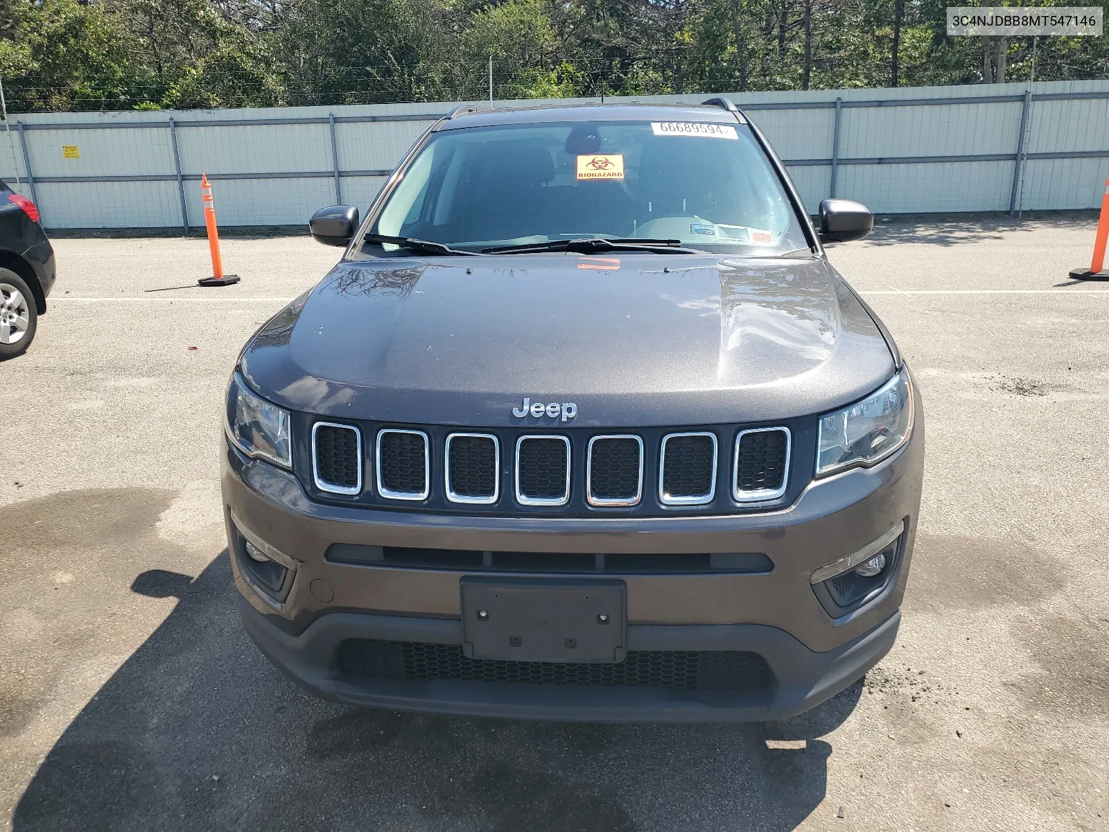 3C4NJDBB8MT547146 2021 Jeep Compass Latitude