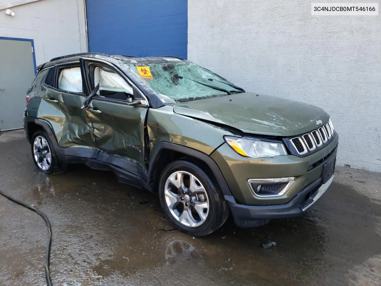 3C4NJDCB0MT546166 2021 Jeep Compass Limited