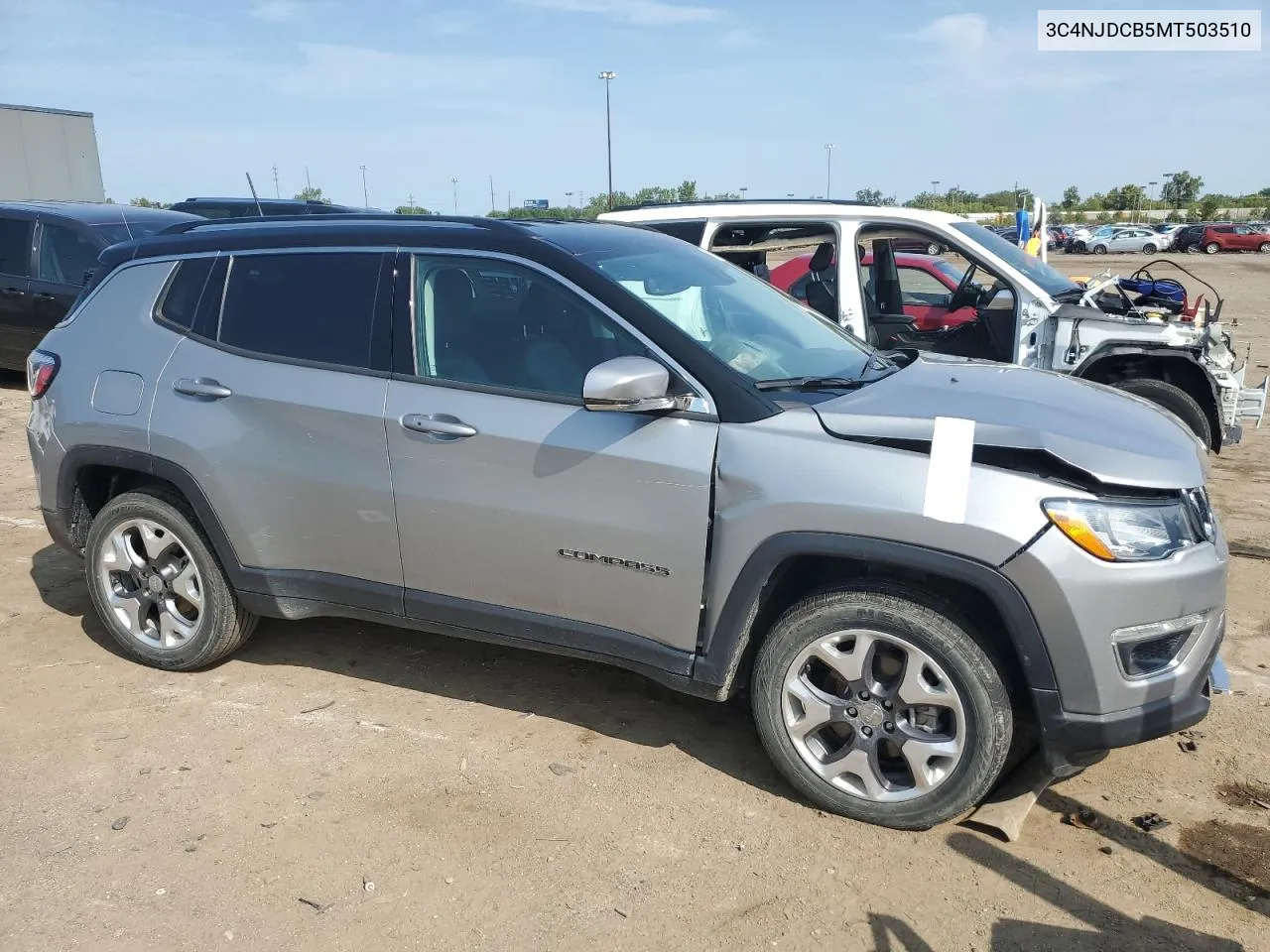 3C4NJDCB5MT503510 2021 Jeep Compass Limited