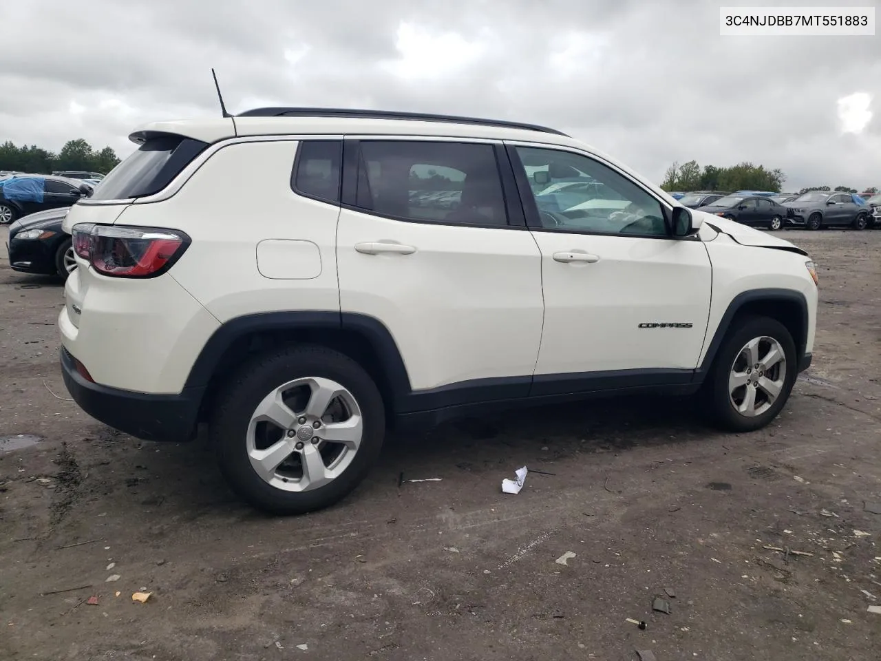 3C4NJDBB7MT551883 2021 Jeep Compass Latitude