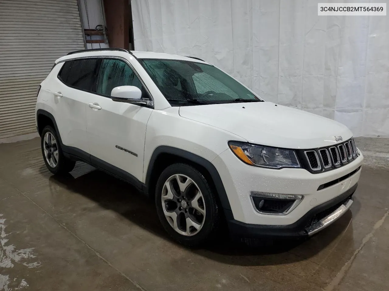 2021 Jeep Compass Limited VIN: 3C4NJCCB2MT564369 Lot: 70297214