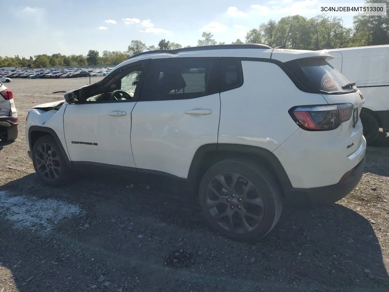 2021 Jeep Compass 80Th Edition VIN: 3C4NJDEB4MT513300 Lot: 70986704