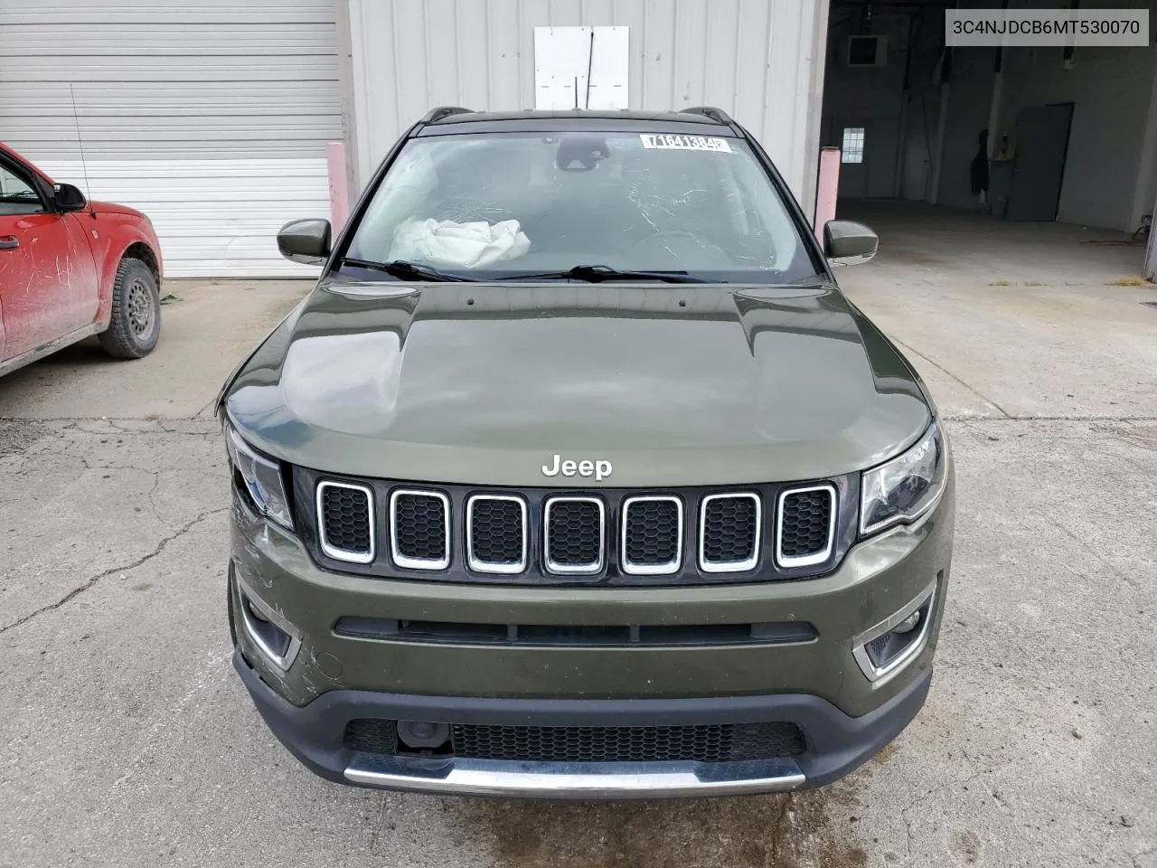 2021 Jeep Compass Limited VIN: 3C4NJDCB6MT530070 Lot: 71641384