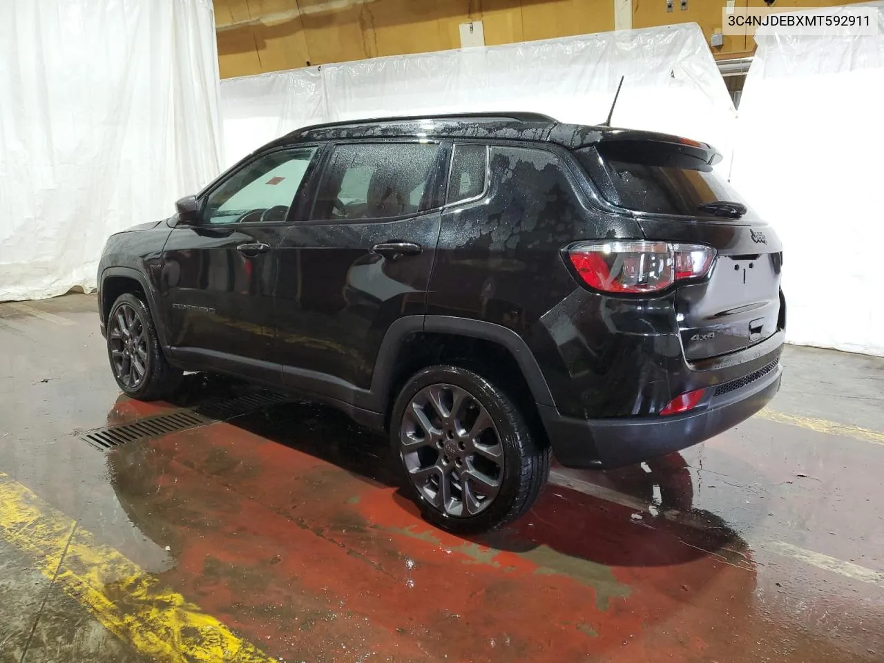 2021 Jeep Compass 80Th Edition VIN: 3C4NJDEBXMT592911 Lot: 72259364