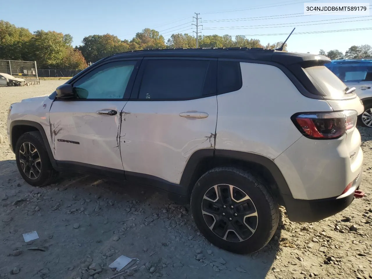 2021 Jeep Compass Trailhawk VIN: 3C4NJDDB6MT589179 Lot: 72523554