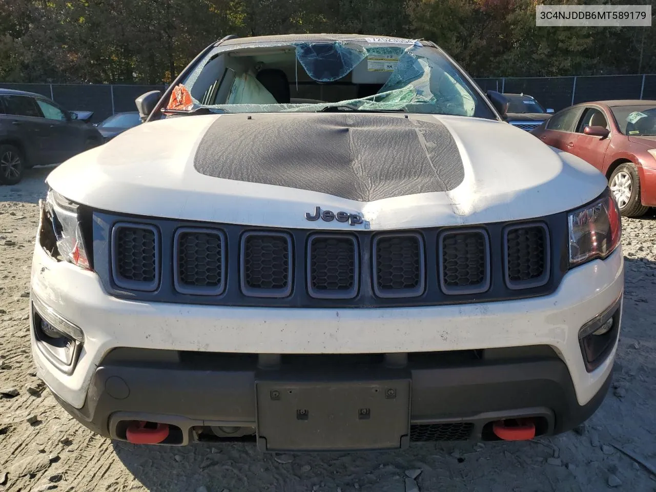 2021 Jeep Compass Trailhawk VIN: 3C4NJDDB6MT589179 Lot: 72523554