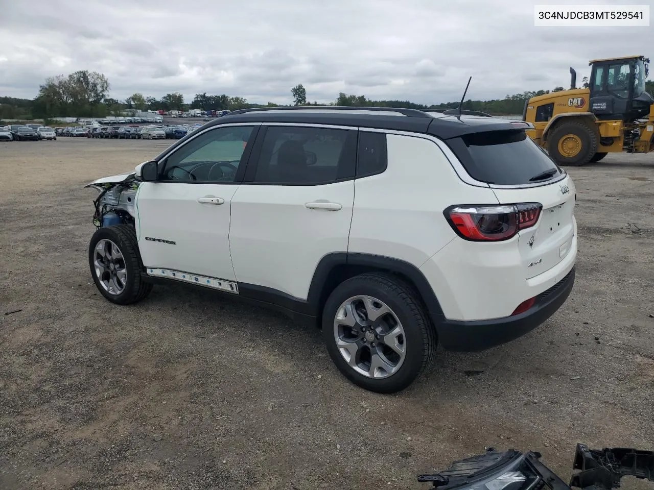 2021 Jeep Compass Limited VIN: 3C4NJDCB3MT529541 Lot: 72798184