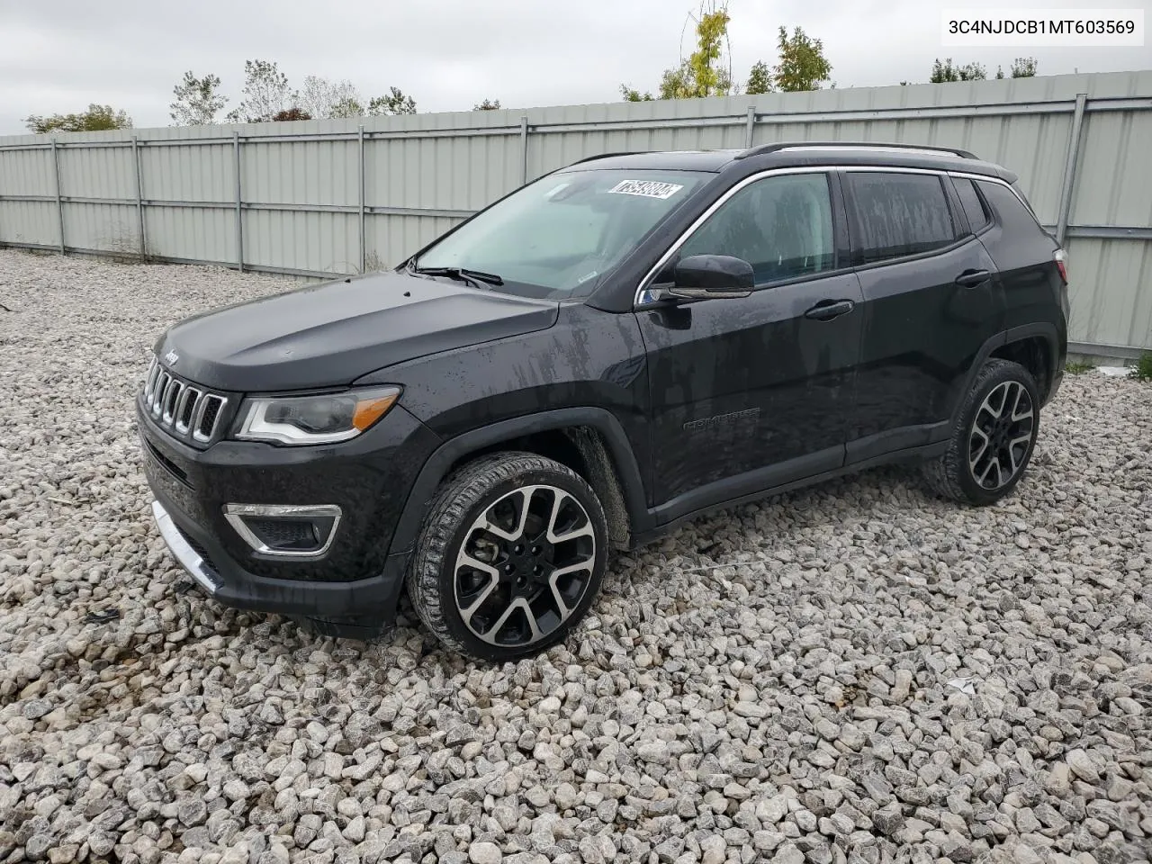 2021 Jeep Compass Limited VIN: 3C4NJDCB1MT603569 Lot: 73549804