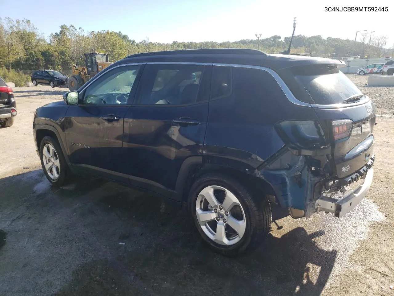 3C4NJCBB9MT592445 2021 Jeep Compass Latitude