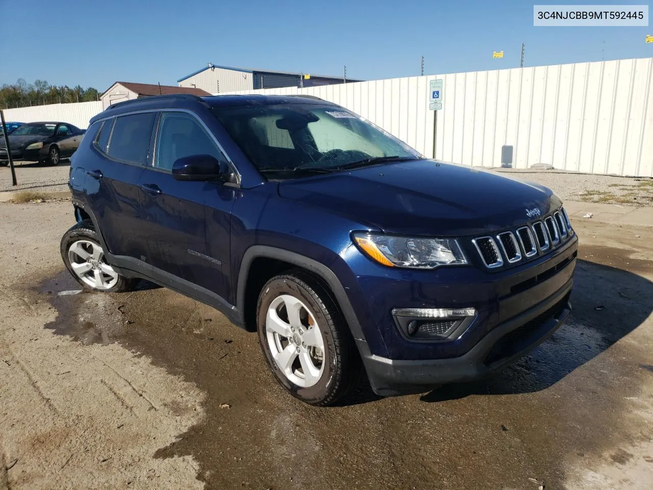 3C4NJCBB9MT592445 2021 Jeep Compass Latitude