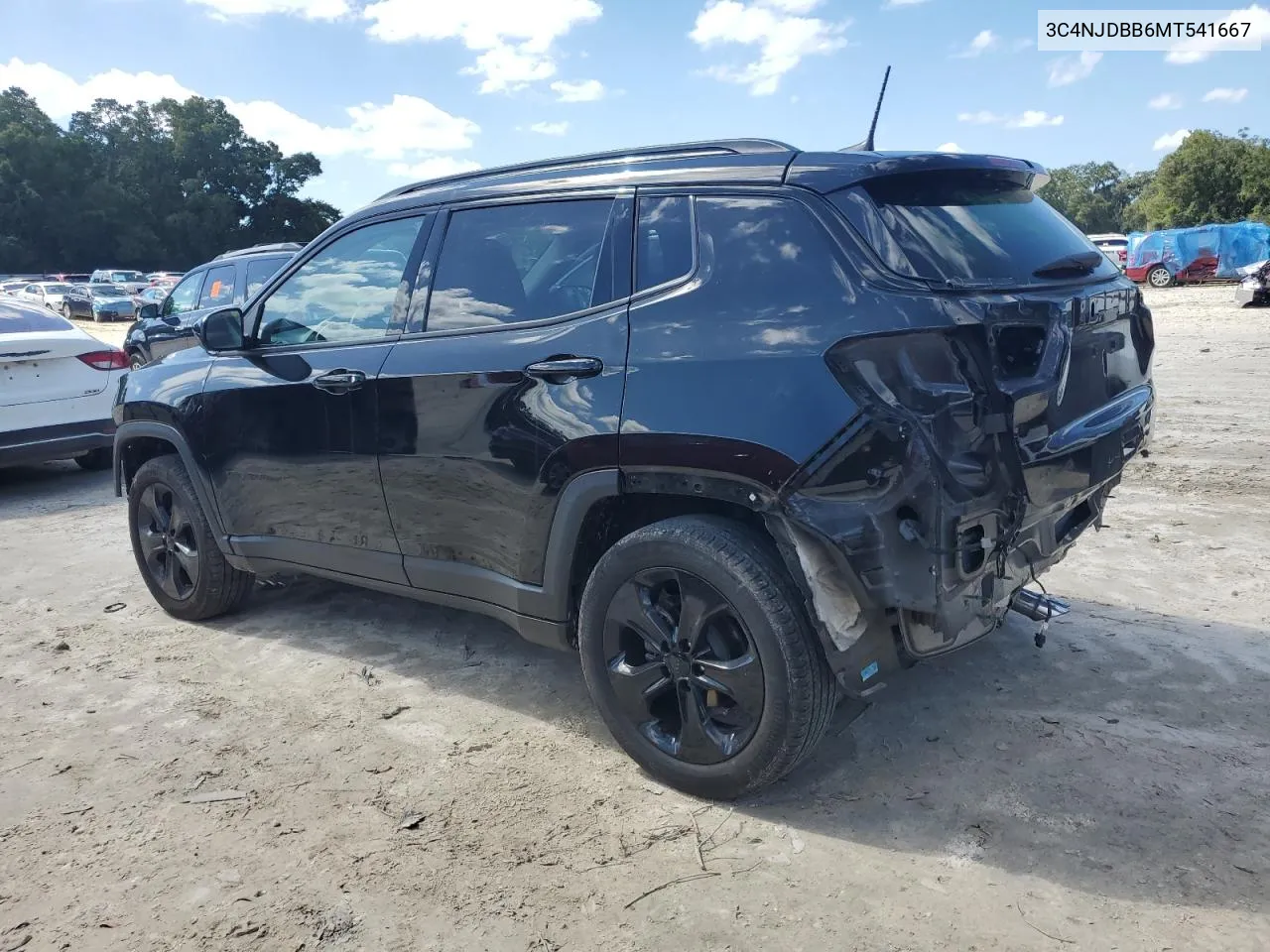 2021 Jeep Compass Latitude VIN: 3C4NJDBB6MT541667 Lot: 75342744