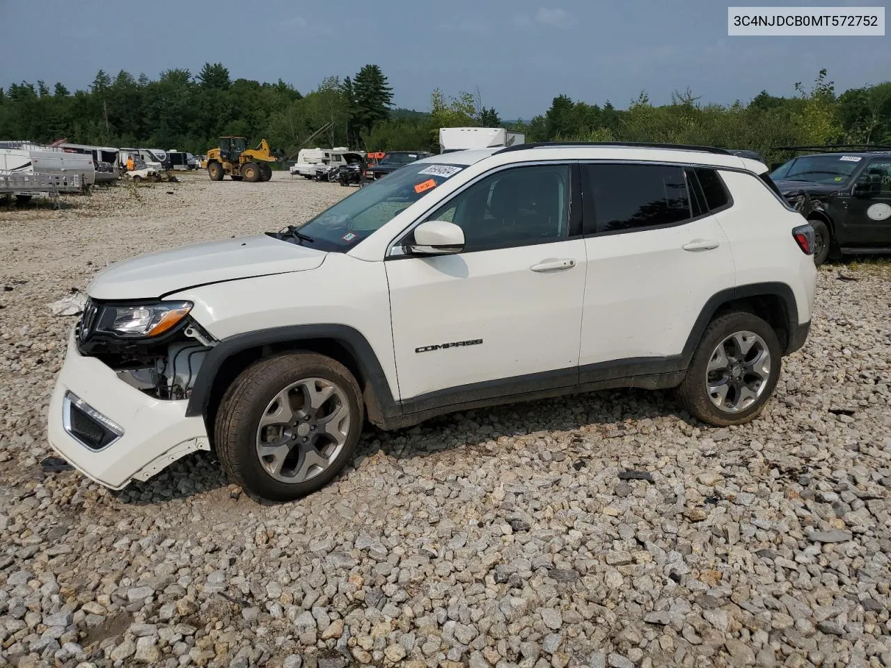 3C4NJDCB0MT572752 2021 Jeep Compass Limited