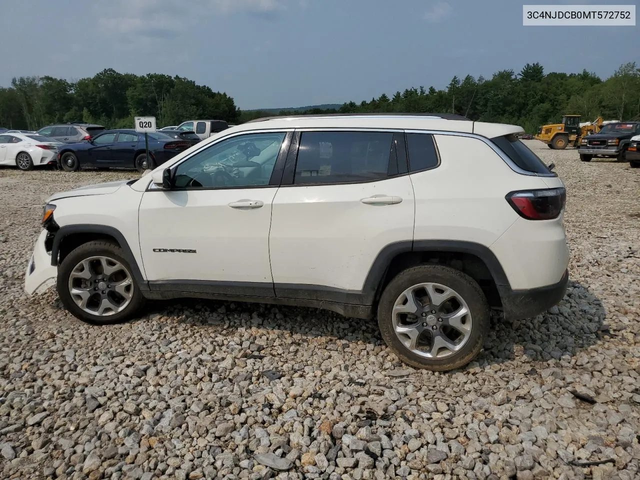 3C4NJDCB0MT572752 2021 Jeep Compass Limited