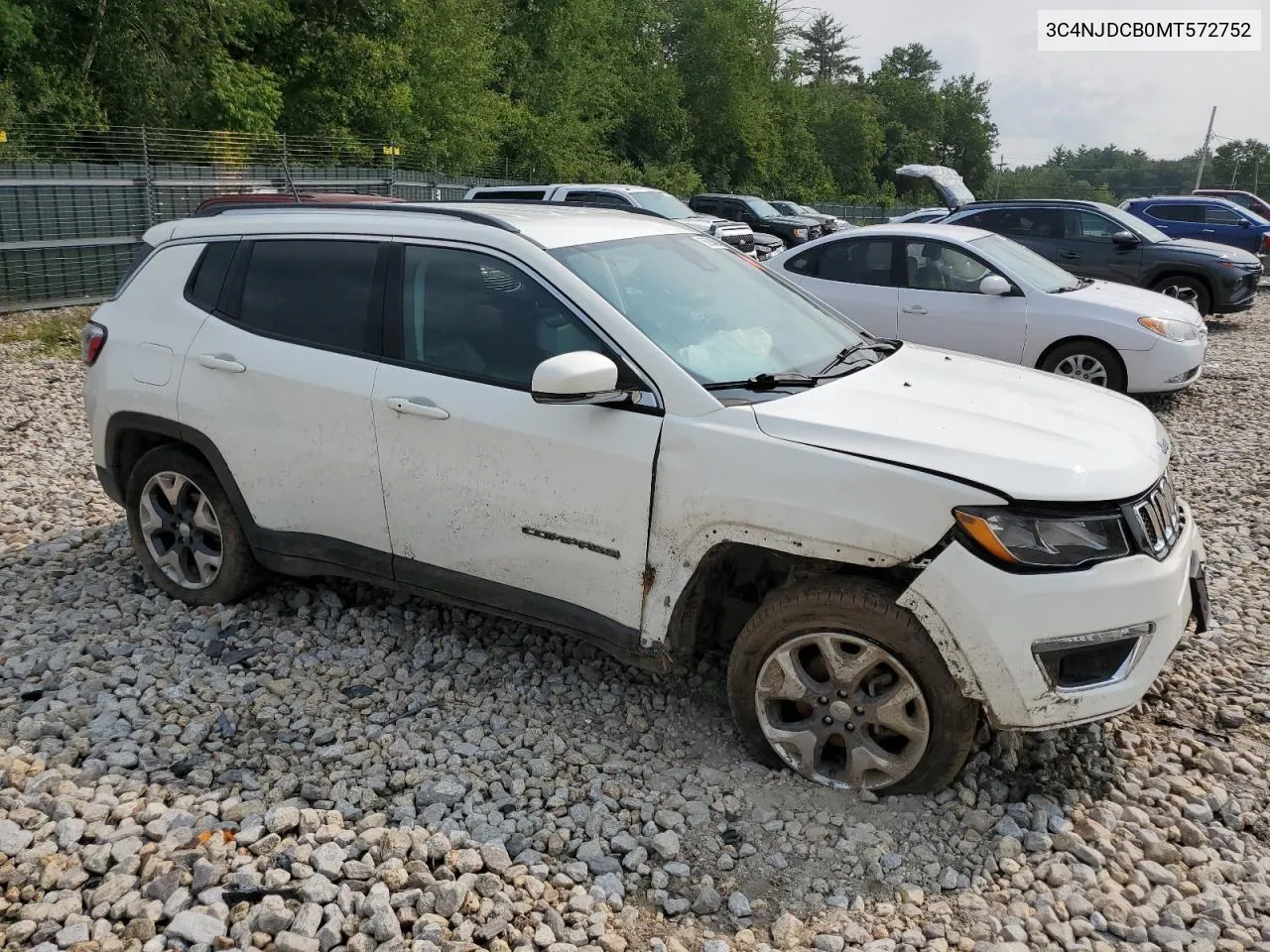 3C4NJDCB0MT572752 2021 Jeep Compass Limited