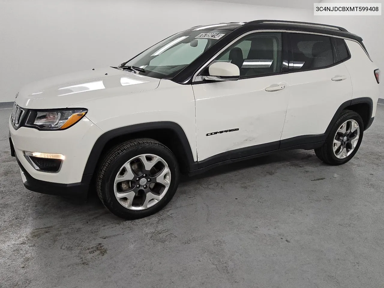 2021 Jeep Compass Limited VIN: 3C4NJDCBXMT599408 Lot: 76709214