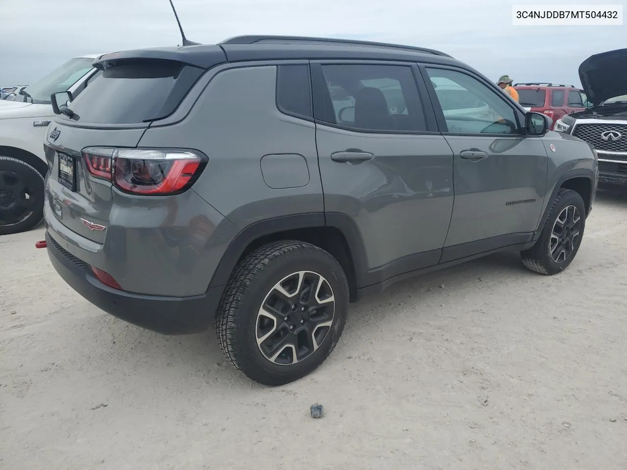 3C4NJDDB7MT504432 2021 Jeep Compass Trailhawk