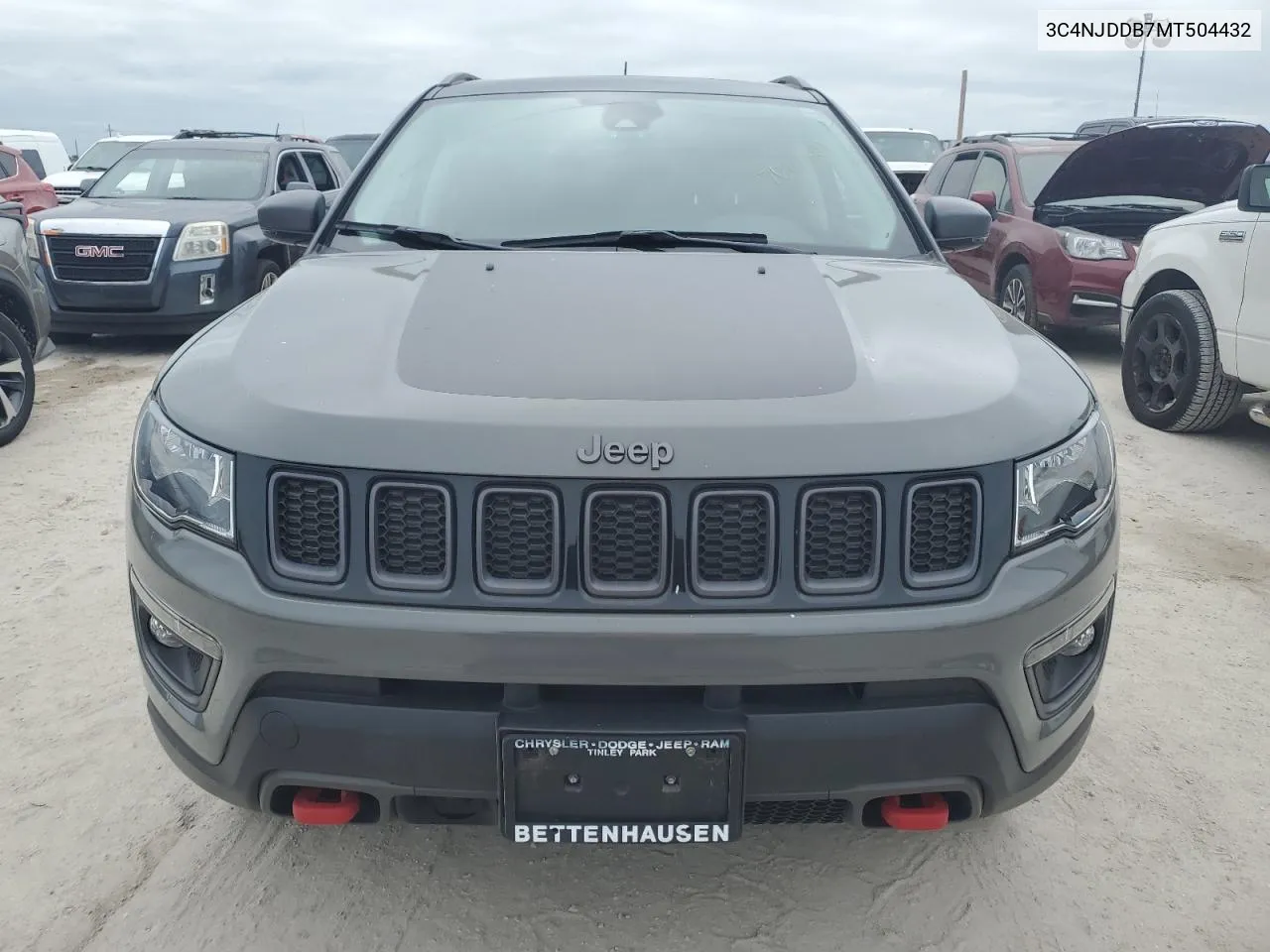 3C4NJDDB7MT504432 2021 Jeep Compass Trailhawk