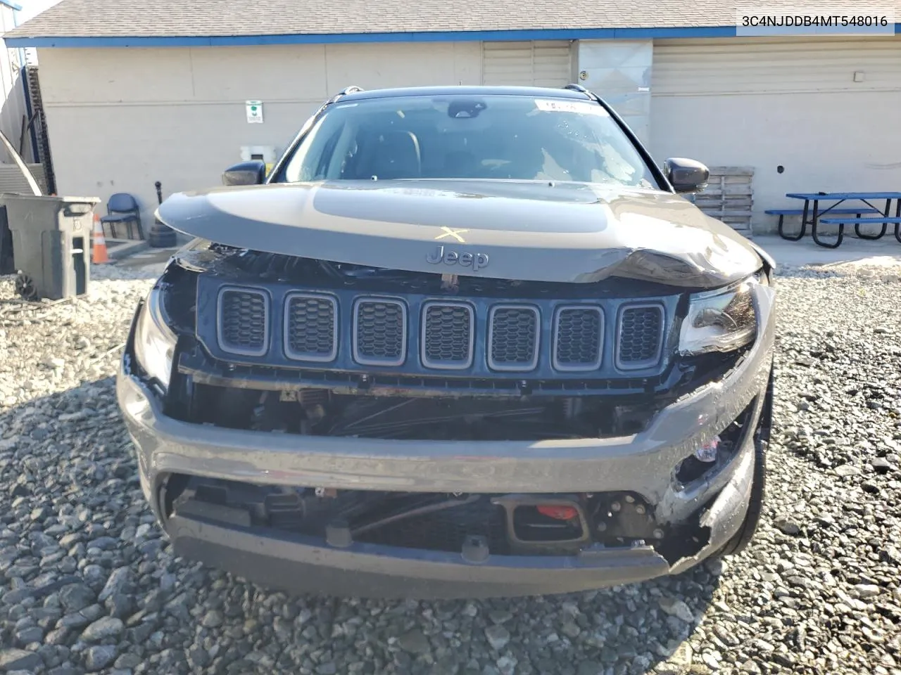 2021 Jeep Compass Trailhawk VIN: 3C4NJDDB4MT548016 Lot: 77021824