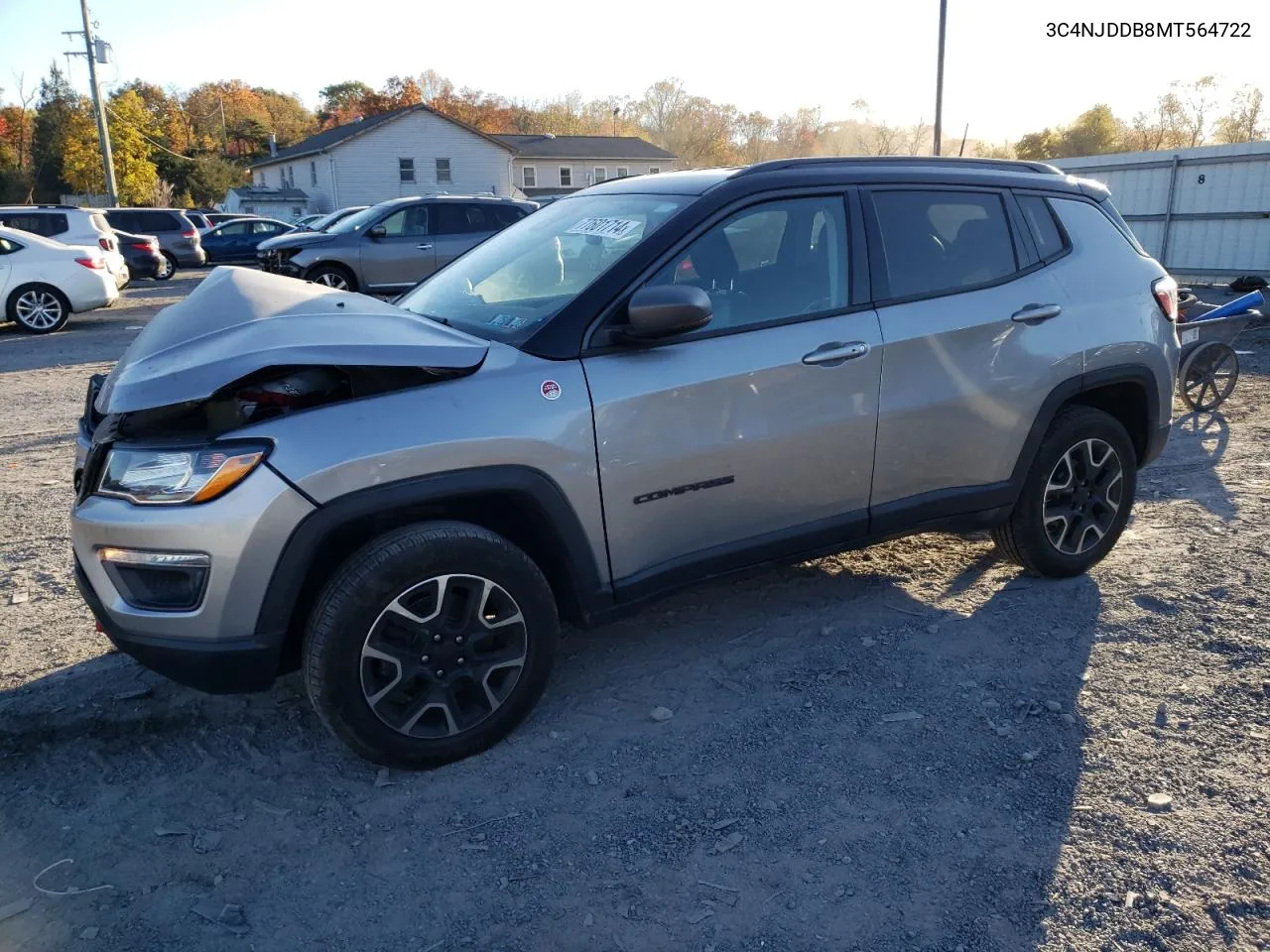 3C4NJDDB8MT564722 2021 Jeep Compass Trailhawk