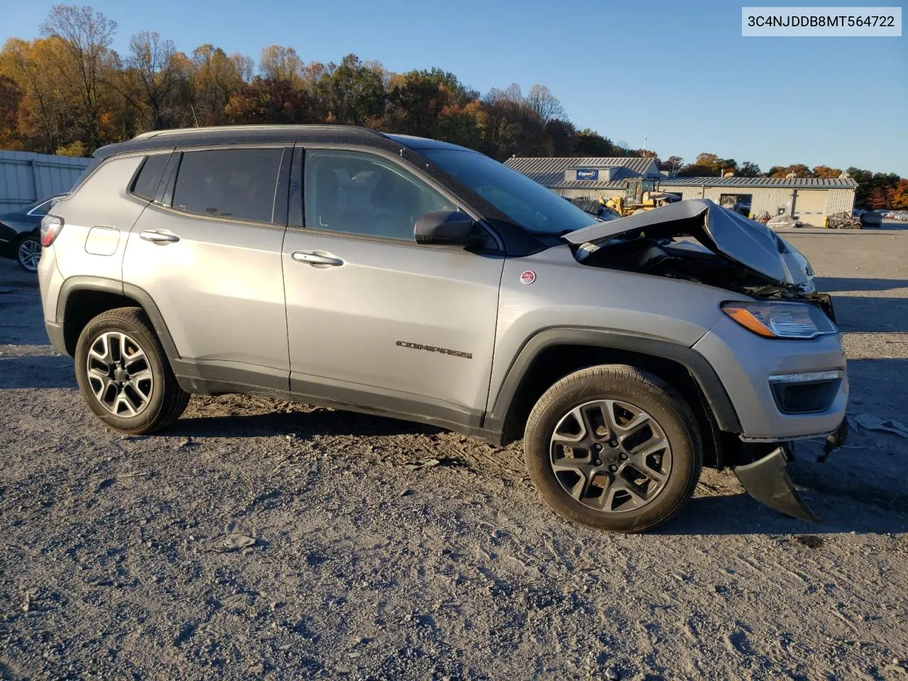 3C4NJDDB8MT564722 2021 Jeep Compass Trailhawk