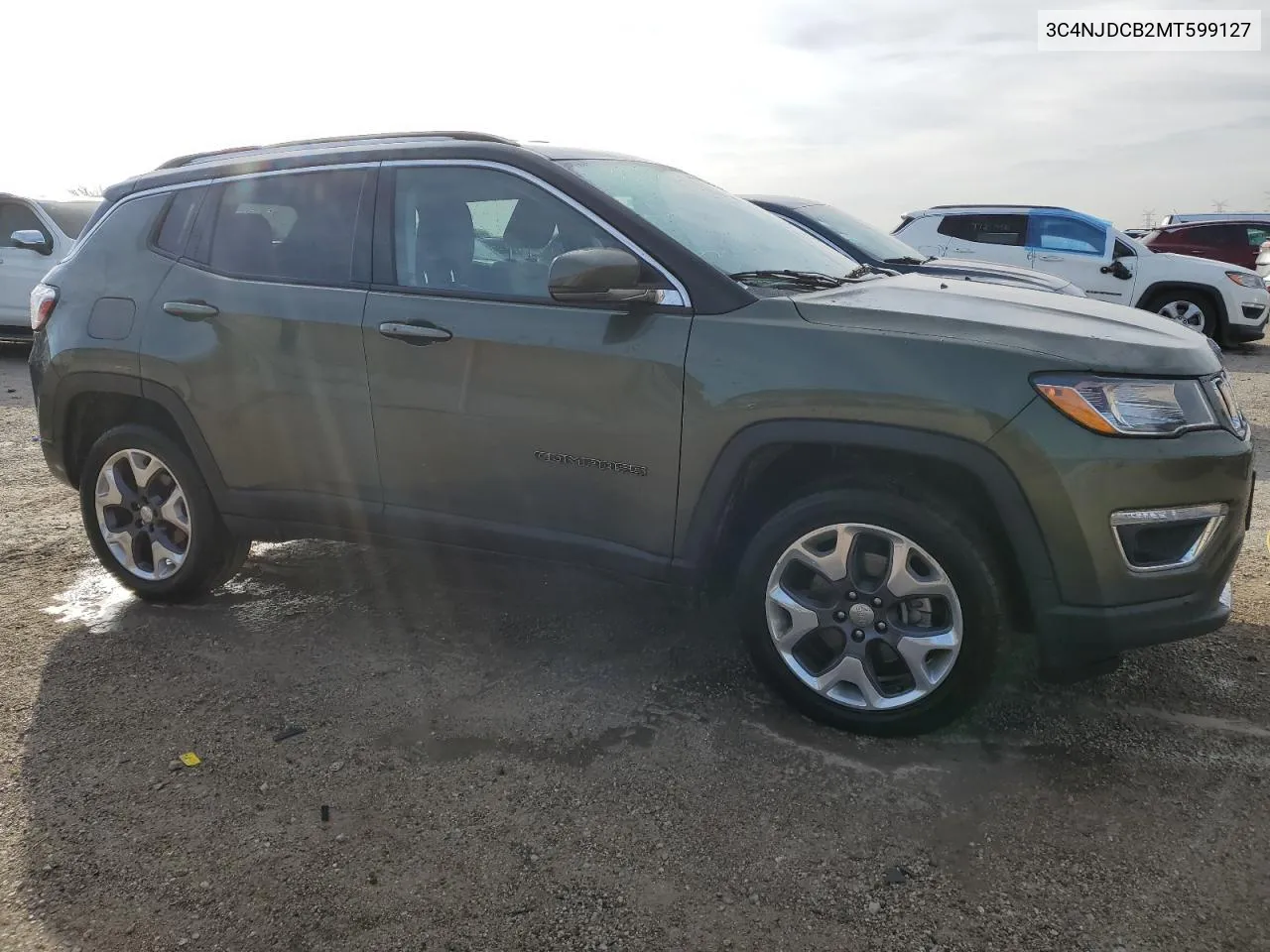 2021 Jeep Compass Limited VIN: 3C4NJDCB2MT599127 Lot: 78194904