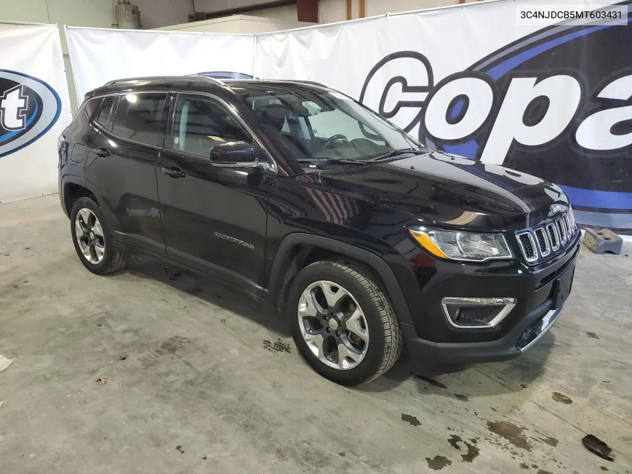 2021 Jeep Compass Limited VIN: 3C4NJDCB5MT603431 Lot: 78773714