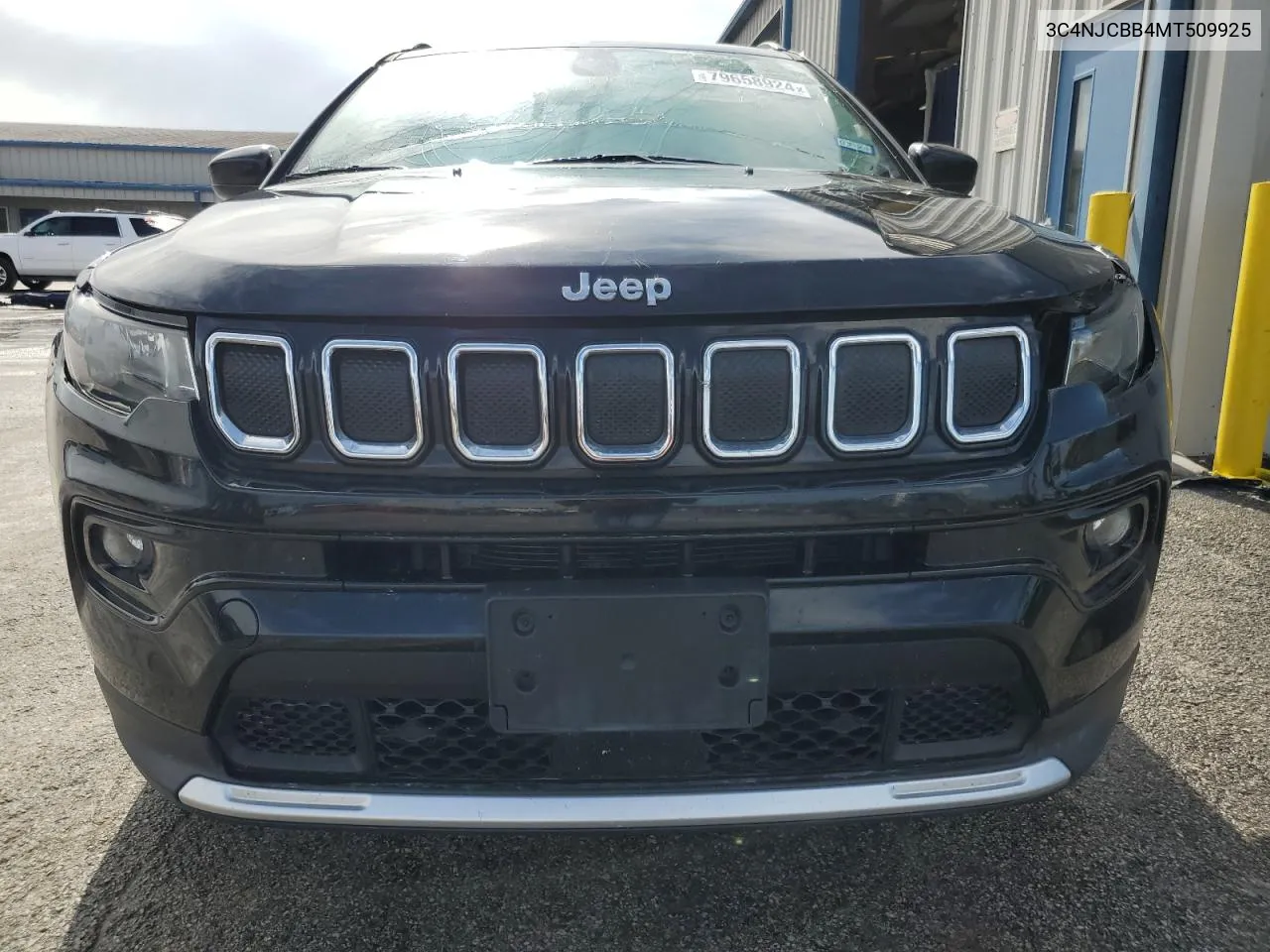 2021 Jeep Compass Latitude VIN: 3C4NJCBB4MT509925 Lot: 79658924