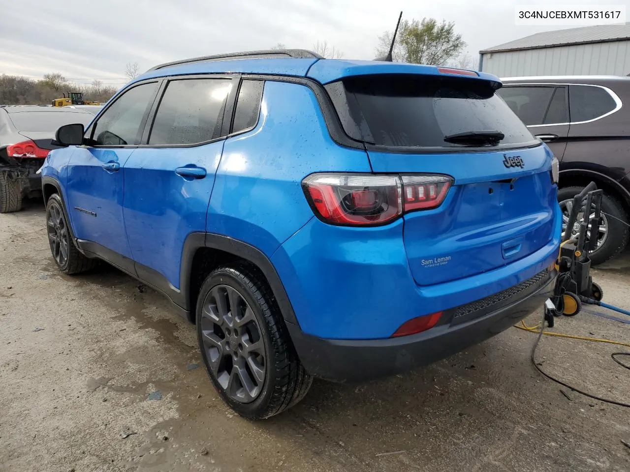 2021 Jeep Compass 80Th Edition VIN: 3C4NJCEBXMT531617 Lot: 79939354