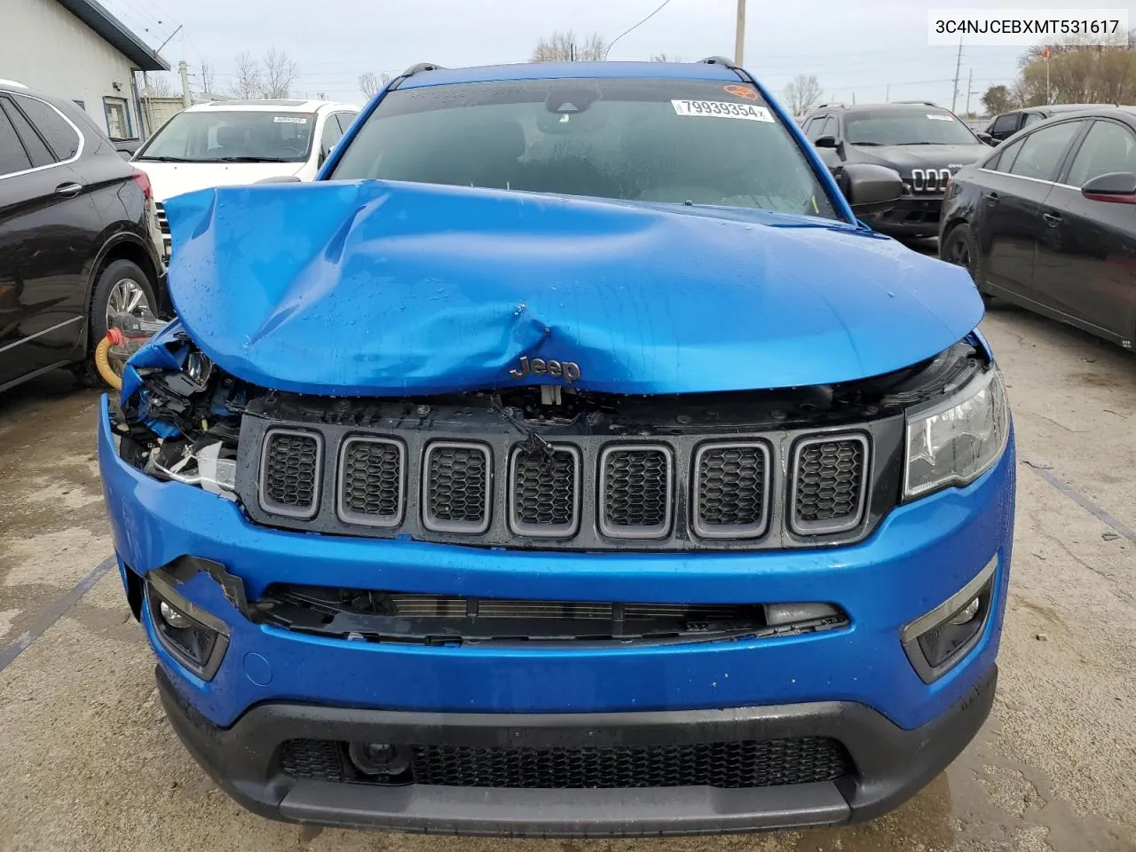 2021 Jeep Compass 80Th Edition VIN: 3C4NJCEBXMT531617 Lot: 79939354