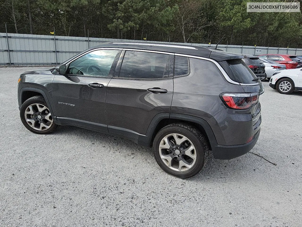 2021 Jeep Compass Limited VIN: 3C4NJDCBXMT596086 Lot: 80387354