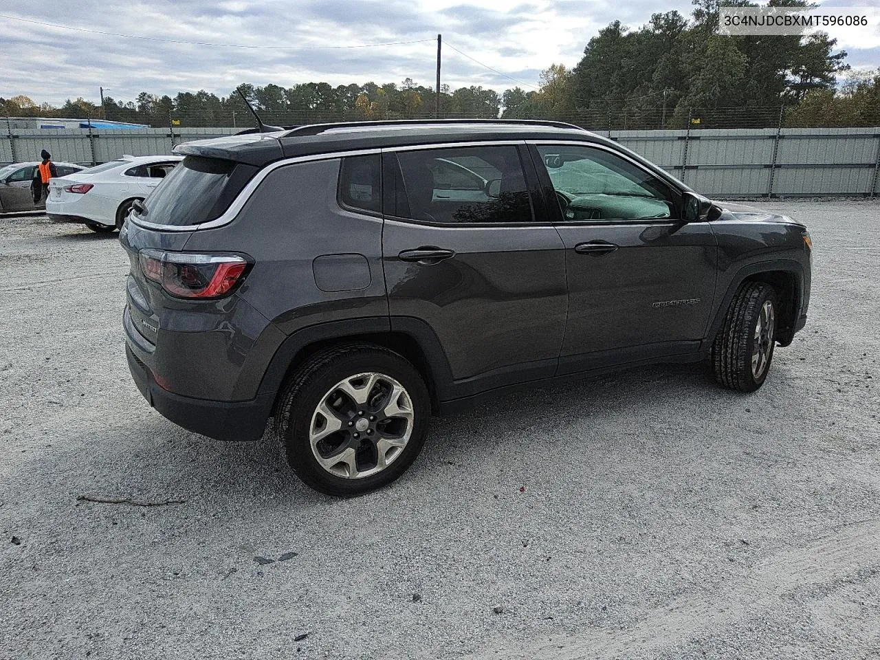 2021 Jeep Compass Limited VIN: 3C4NJDCBXMT596086 Lot: 80387354