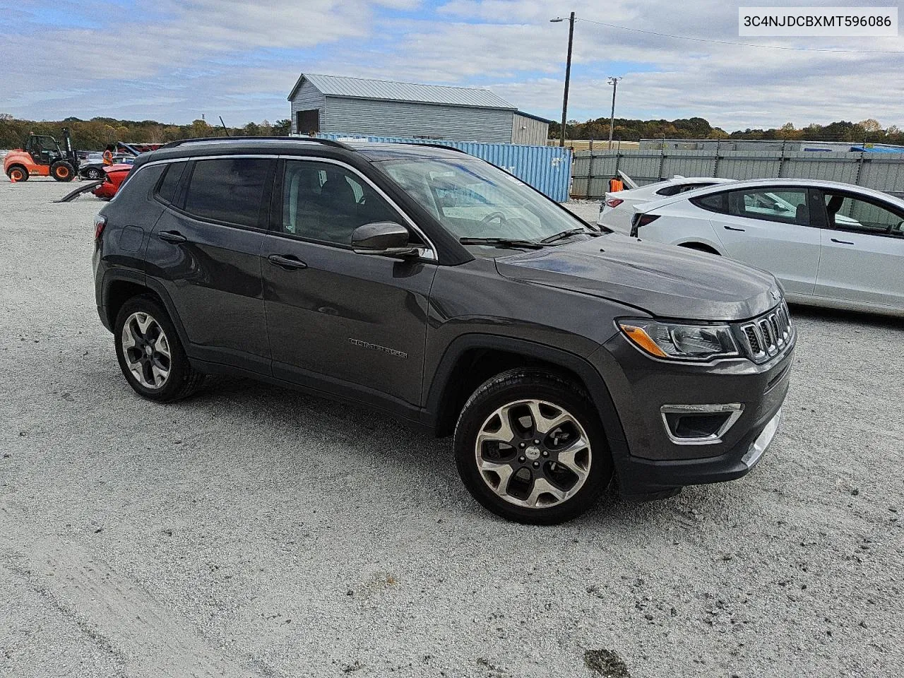 2021 Jeep Compass Limited VIN: 3C4NJDCBXMT596086 Lot: 80387354