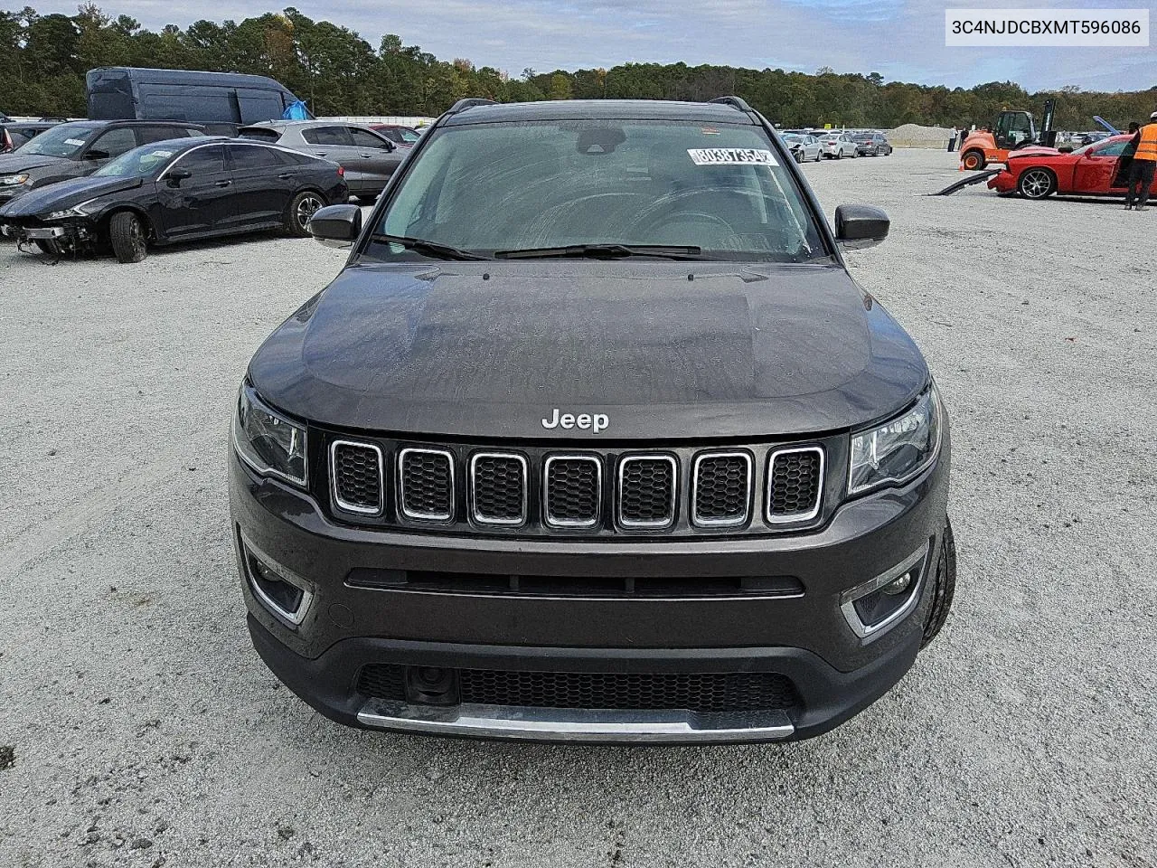 2021 Jeep Compass Limited VIN: 3C4NJDCBXMT596086 Lot: 80387354