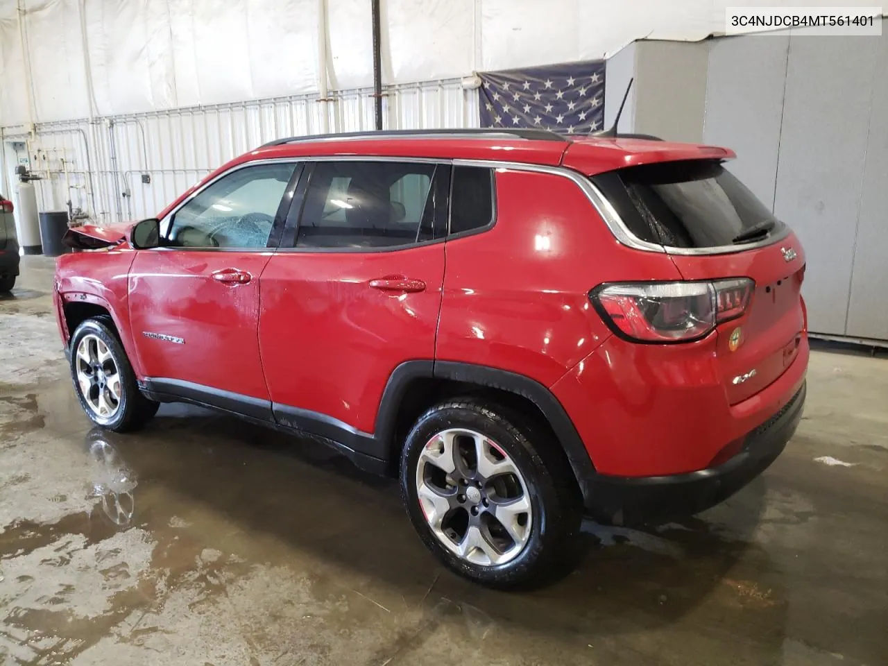 2021 Jeep Compass Limited VIN: 3C4NJDCB4MT561401 Lot: 81245054