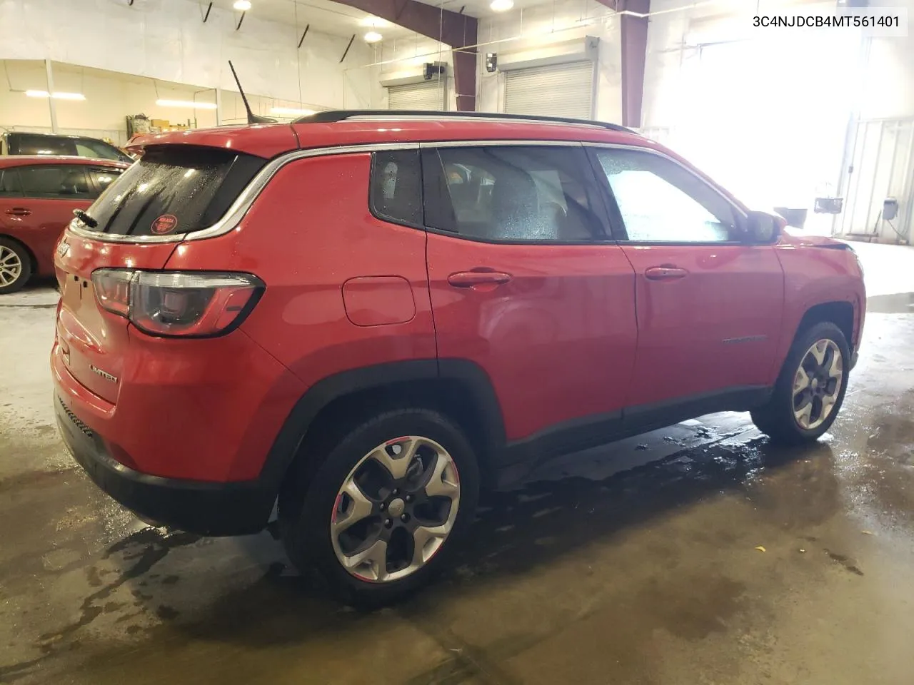 2021 Jeep Compass Limited VIN: 3C4NJDCB4MT561401 Lot: 81245054