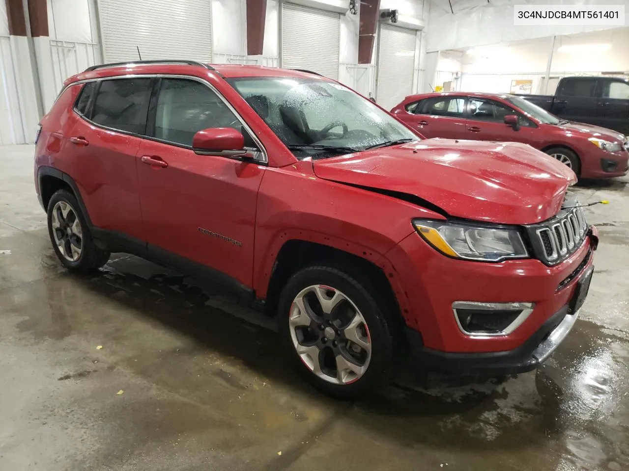 2021 Jeep Compass Limited VIN: 3C4NJDCB4MT561401 Lot: 81245054