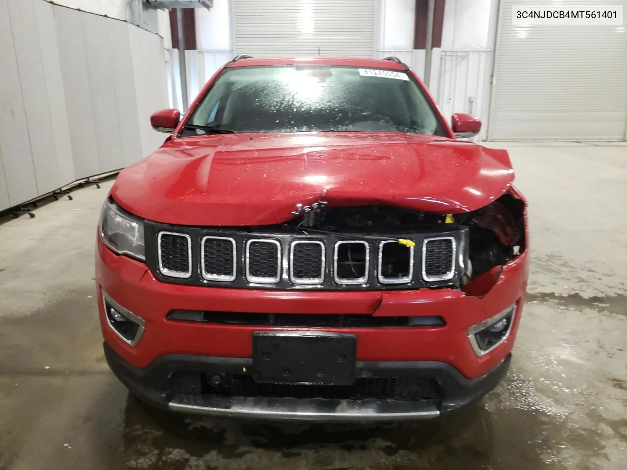 2021 Jeep Compass Limited VIN: 3C4NJDCB4MT561401 Lot: 81245054